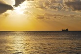 Sunset-Clouds-Boat-Yellow-Sea-Horizon-Ocean-1621581