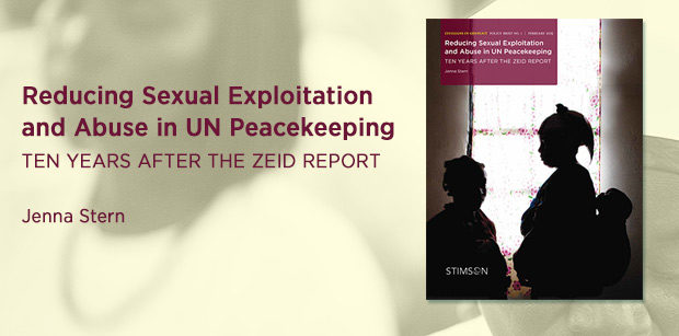 Reducing Sexual Exploitation and Abuse in UN Peacekeeping