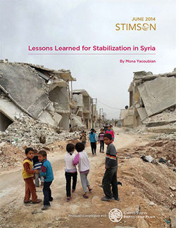Lessons Learned for Stabilization in Syria
