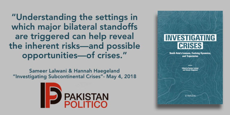 Investigating Subcontinental Crises