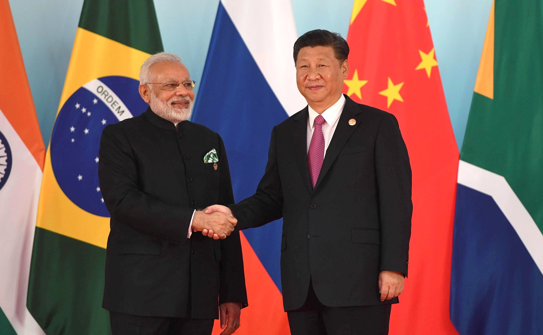 Xi Jinping and Narendra Modi
