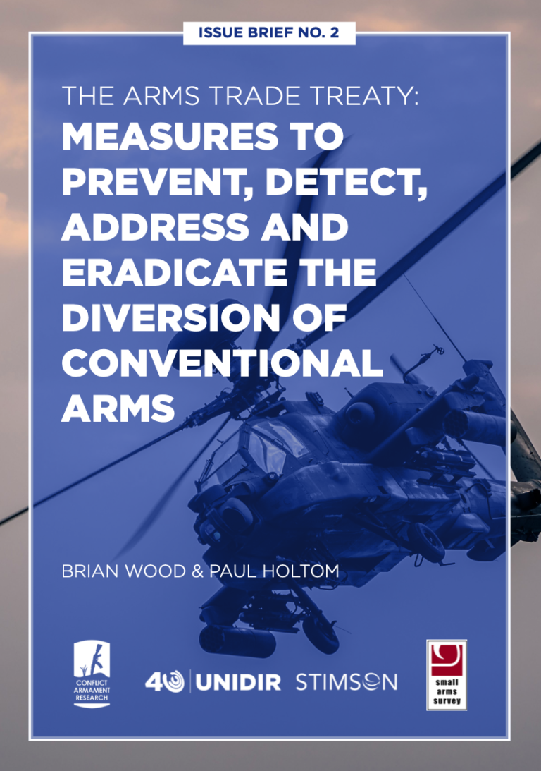 Strengthening Shared Understanding on the Impact of the Arms Trade Treaty in Addressing Risks of