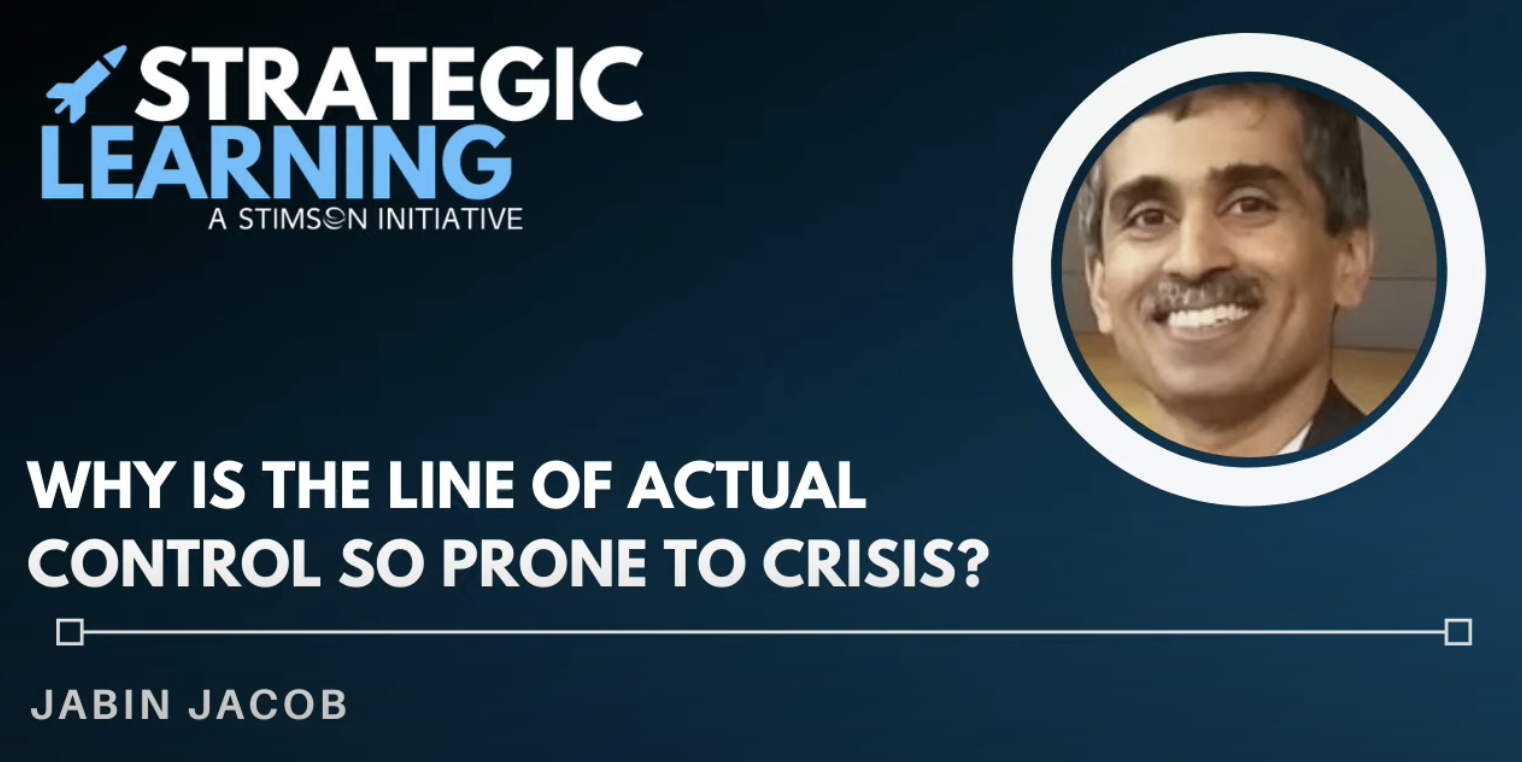 Why Is the Line of Actual Control So Prone to Crisis?