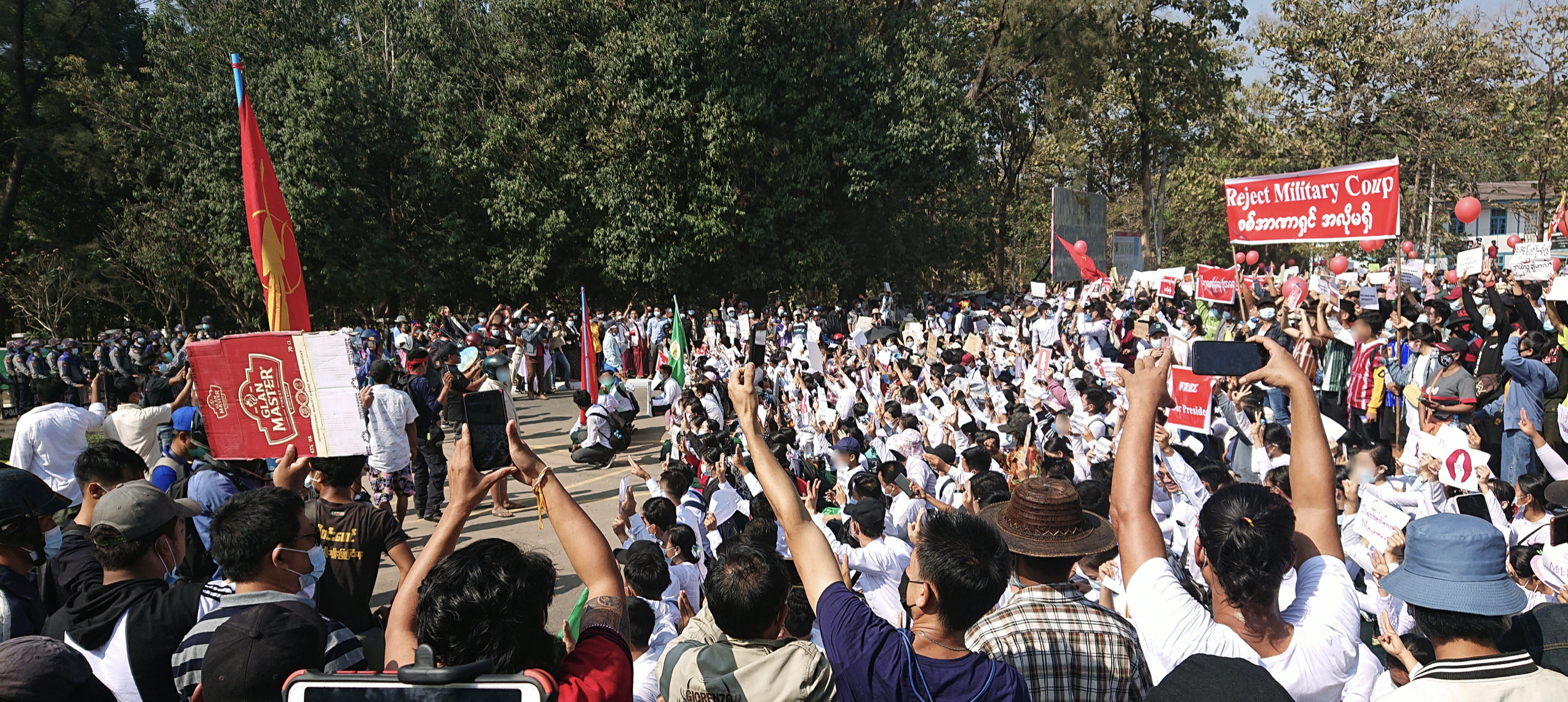 Myanmar protest