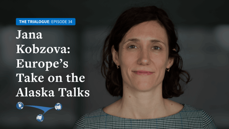 Jana Kobzova: Europe’s Take on Alaska Talks