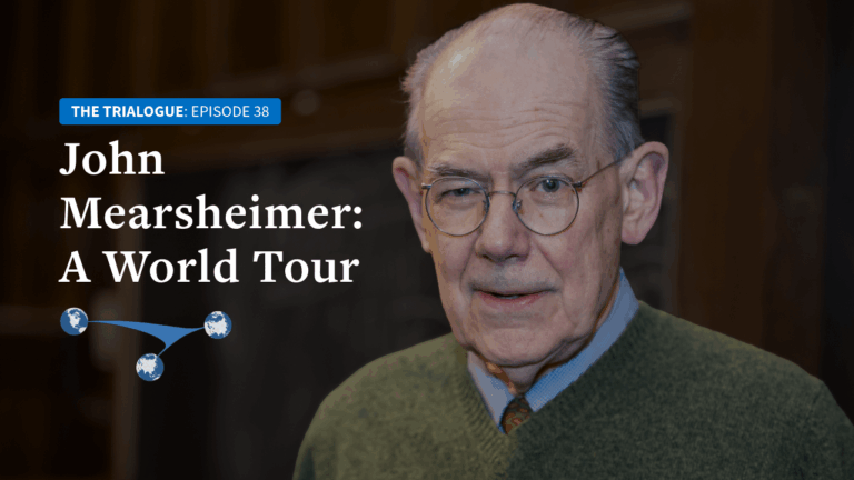 John Mearsheimer: A World Tour