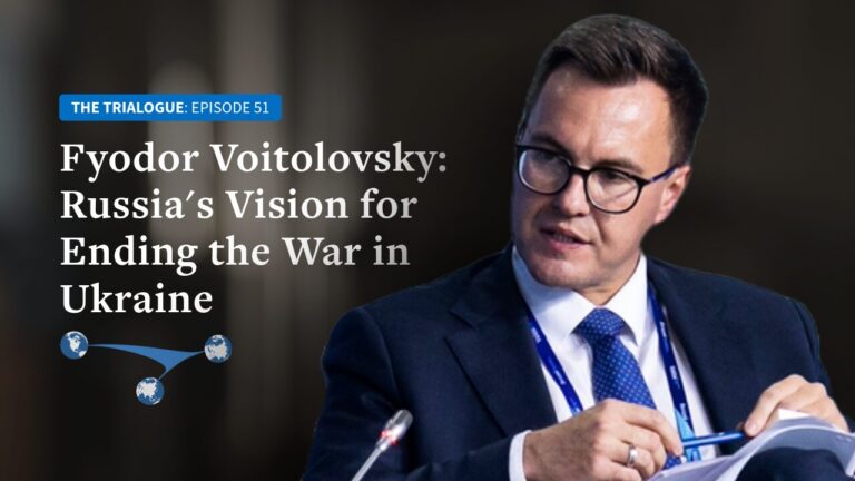 Fyodor Voitolovsky: Russia’s Vision for Ending the War in Ukraine