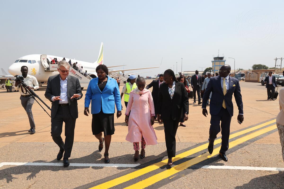 Under-Secretary-General for Peace Operations Visits South Sudan