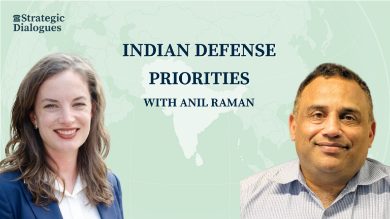 Anil Raman: Indian Defense Priorities